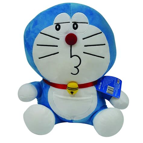 Buy Doraemon Sitting - Naughty, Blue/White (12-inch) Online at Low ...