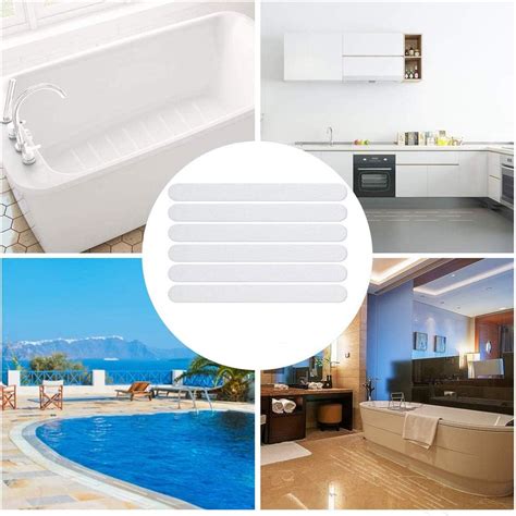 Buy Sundarling Bathtub Stickers, 24 PCS Safety Shower Treads Strips for ...