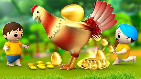 Watch Latest Children Hindi Nursery Story 'Golden Egg Chicken' for Kids ...