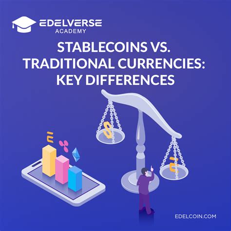 Stablecoins vs. Traditional currencies: Key differences - Edelverse Academy