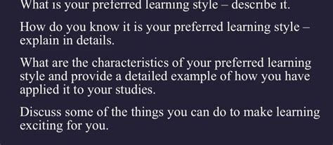 Preferred Learning Styles Examples 的图像结果