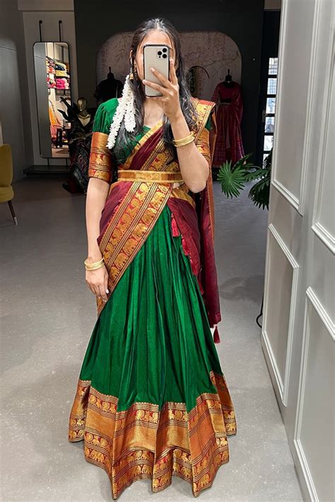 Latest Half Saree Designs With Price