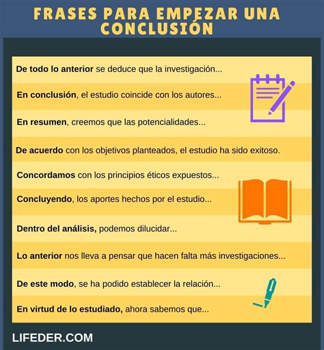 conclusiones: las mejores frases para terminar un artículo, discurso o ...