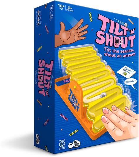 Amazon.com: Big Potato Tilt 'n' Shout: Un Juego De Mesa Familiar Rápido ...