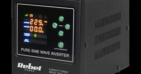 Rebel POWER 500 LFP4 Inverter with Pure Sine Wave and Charging Function ...