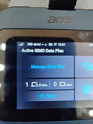 Acer Connect Enduro M3 Dual Band WiFi 5G Router I 2.4" Touchscreen I ...