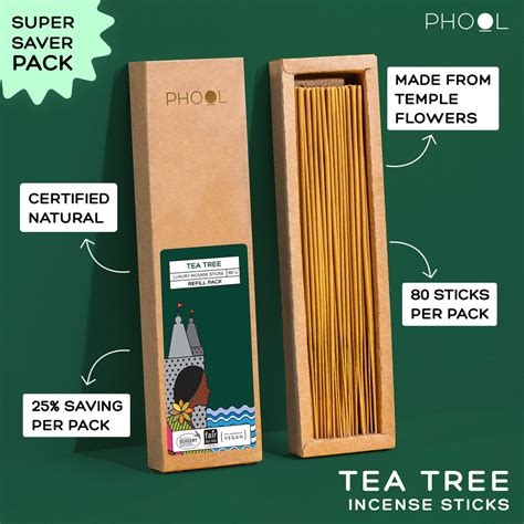Phool Natural Incense Sticks Refill pack - Jasmine – PHOOL