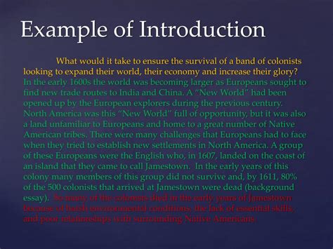 Image result for DBQ Intro Example