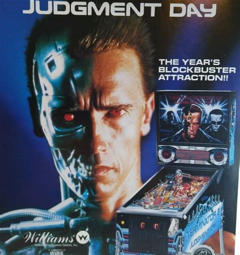 Image result for Terminator 2 Pinball Flyer