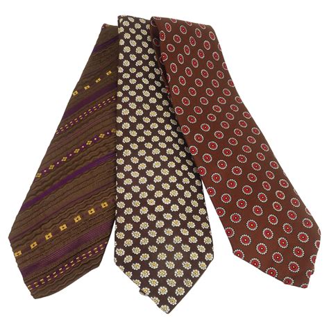 Collection of Early Ralph Lauren Polo Wide Neckties, 1970's For Sale at ...