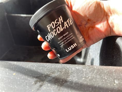 Posh chocolate body wash | Lush Archive & Encyclopedia