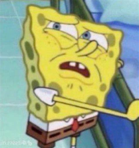 Disgusted Spongebob Face