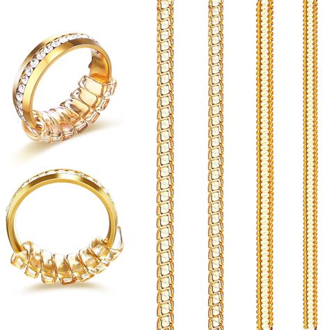 ANZAILALA Ring Size Adjuster for Loose Rings - 4 Sizes Ring Sizer Ring ...