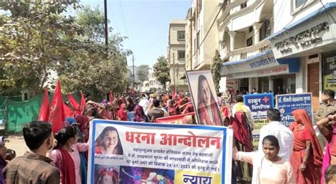 Madhya Pradesh: Woman’s death triggers massive protest, kin allege ...