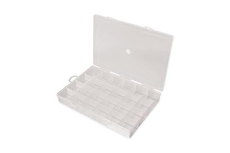 Nakoda 444 Partition Multi Storage Box For Multipurpose Use,Transparent ...