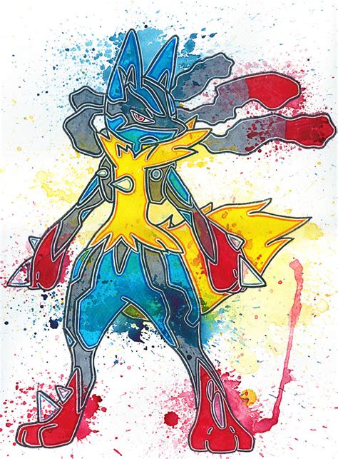 Mega Lucario by LukeFielding on DeviantArt