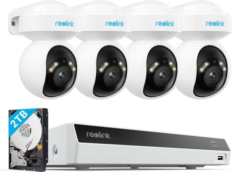 Amazon.com: Reolink 4K Security Camera System with PT Auto-Tracking ...
