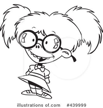 Nerd Clipart #439999 - Illustration by toonaday