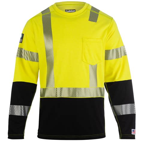 Protection using High Performance FR Long Sleeve Knit Crew Color Block ...
