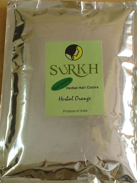 Surkh Fast Acting Herbal Hair Color Powder Manufacturer, Supplier from ...