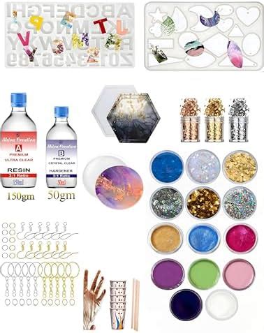 Shiva creation Diy Premium Resin Art Kit With Mould Resin & Pigment ...