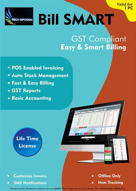 BillSmart : GST Compliant Billing And Inventory Software : Amazon.in ...