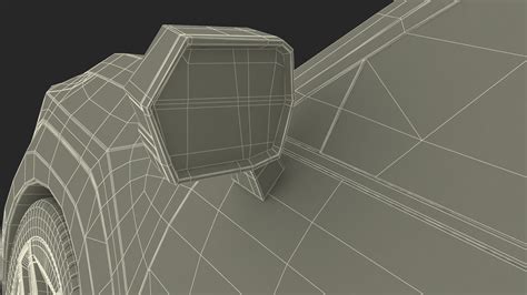 KIA EV9 Electric SUV White Simplified 3D | 3D Molier International