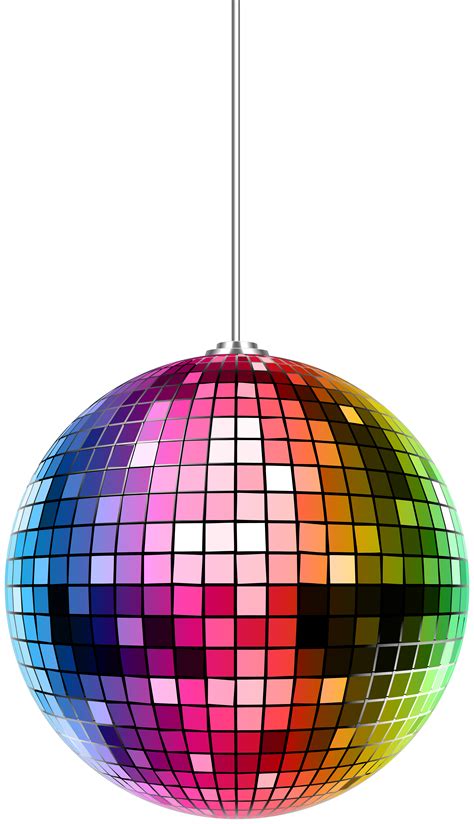 Colorful Disco Ball Clipart at Luis Silva blog