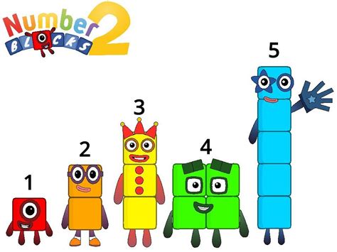 Image result for Number Blocks Blue Two