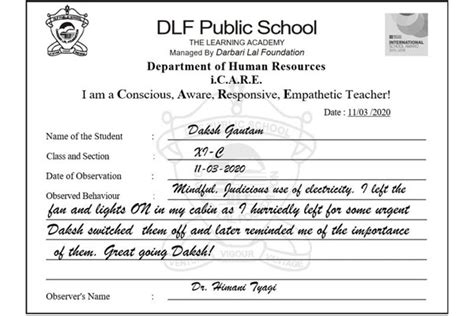 iCARE (I am a Conscious, Aware, Responsive, Empathetic Teacher) – A ...