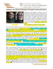 Image result for Computer-Generated Actors Politicians