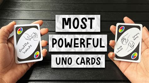 UNO Shuffle Hands Card Rules - Learning Board Games