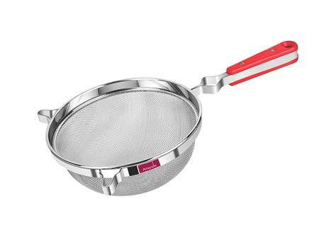 Amanda Stainless Steel Heavy Juice & Soup Strainer/Liquid Filter | Set ...