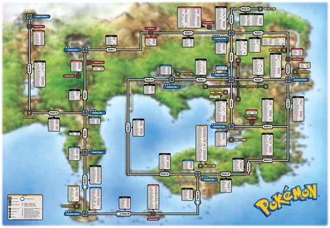 Fire Red Map Pokemon