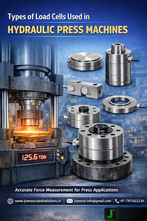 Load Cells Used in Hydraulic Press Machines