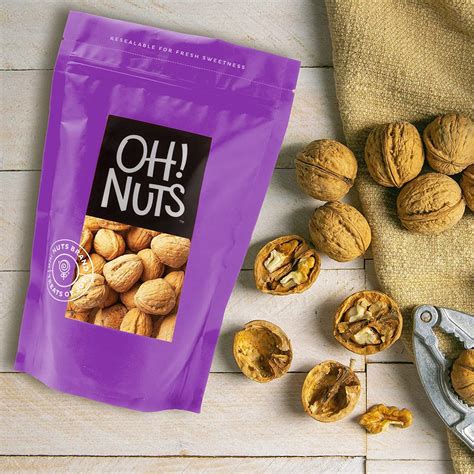 Raw Walnuts in Shell - 2lb Resealable Bag | Fresh & All-Natural Whole ...