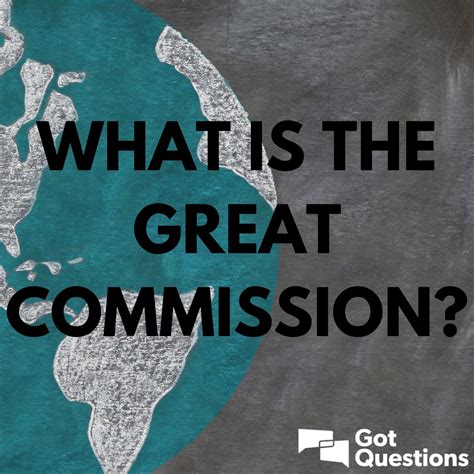 What is the Great Commission? | GotQuestions.org