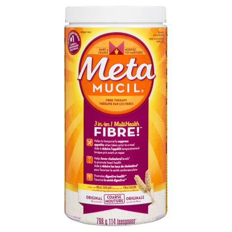 Buy Metamucil Fibre Supplement Powder Original 798 g | Sobeys Inc.