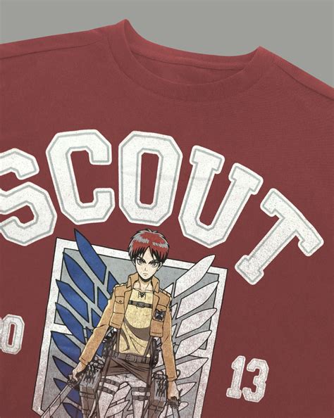 Attack On Titan Scout Regiment Oversized Tshirt Men – Free Authority