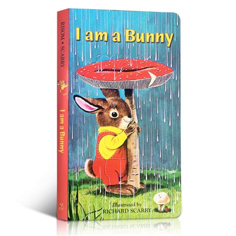 i am a bunny我是一只兔子richard scarry 英文原版绘本 纸板童书 - AIOExpress国际转运公司