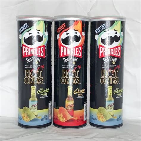3 Pringles Hot Ones First We Feast Los Calientes India | Ubuy