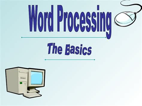 Image result for Word Processing Program