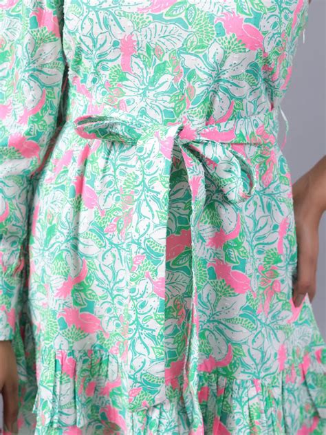 Green Mini Dress for Women – Trendy One Shoulder Fit & Flare Style ...