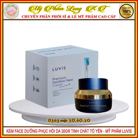 REVIEW Kem Face tổ yến Luvis Premium Swallow Nest Cream có tốt không?