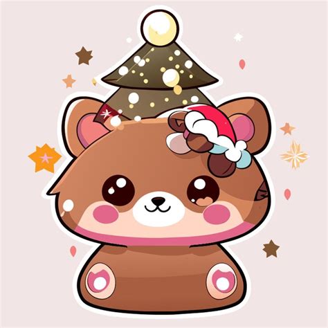 Tree vector illustration kawaii | Premium AI-generated vector