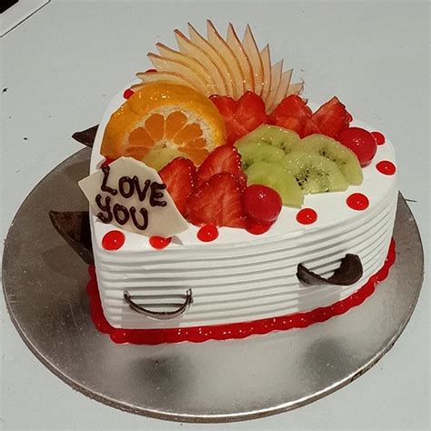 Send Heart Shaped Vanilla Flavoured Fruit Cake Online - GAL22-109385 ...