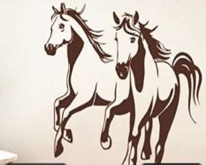 UD Unique Decor Horse 80037 Designer Wall Stencil Reusable Wall ...