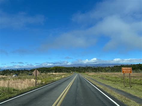 Crater Rim Drive in Hawaii Volcanoes National Park