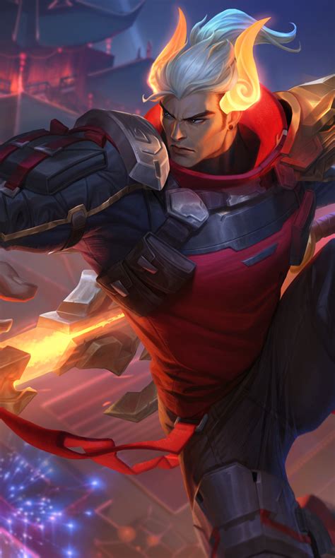 Download wallpaper fantasy, male, battle, League of Legends, Jarvan IV ...