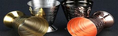 Buy Devanjana™ Stainless Steel peg Measurer 30 & 60ml Glass Multi Level ...